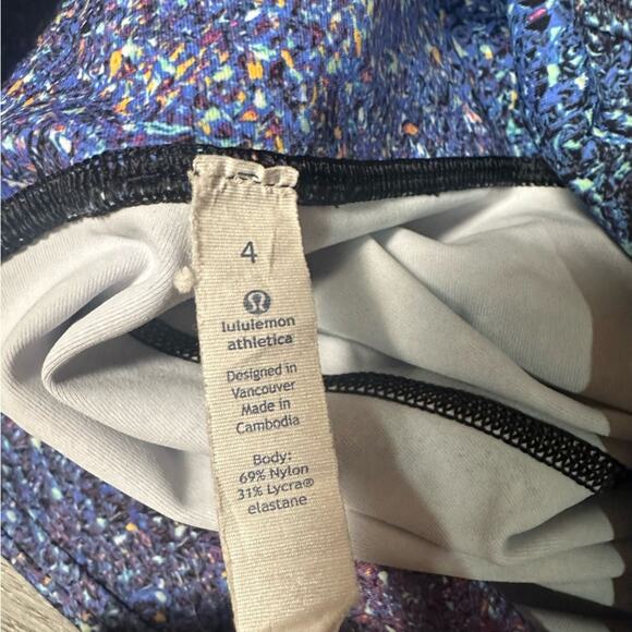 Lululemon Wunder Under Pant Strive Multi Black - Picture 6 of 7